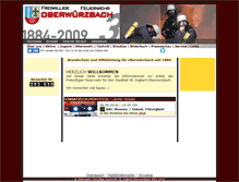 Tablet Screenshot of feuerwehr-oberwuerzbach.de